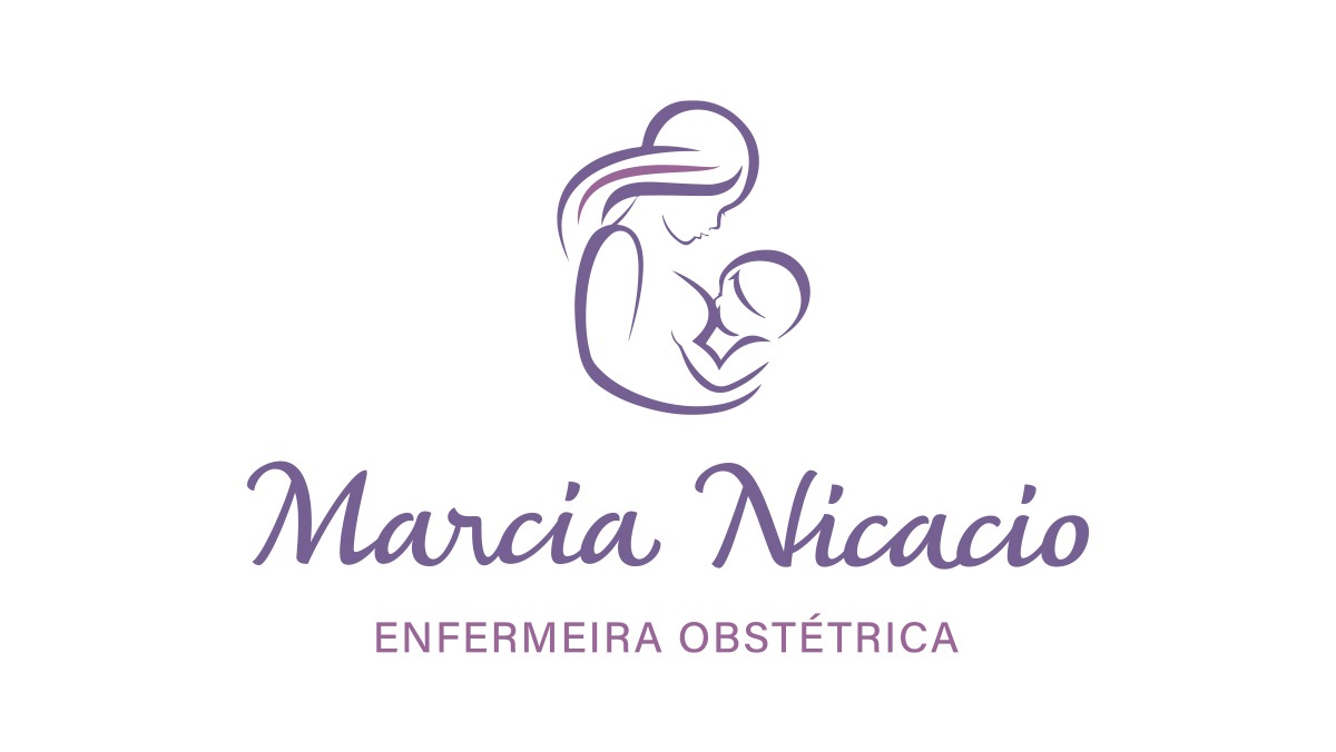Marca Márcia Nicácio Enfermeira Obstétrica desenvolvida para a profissional.